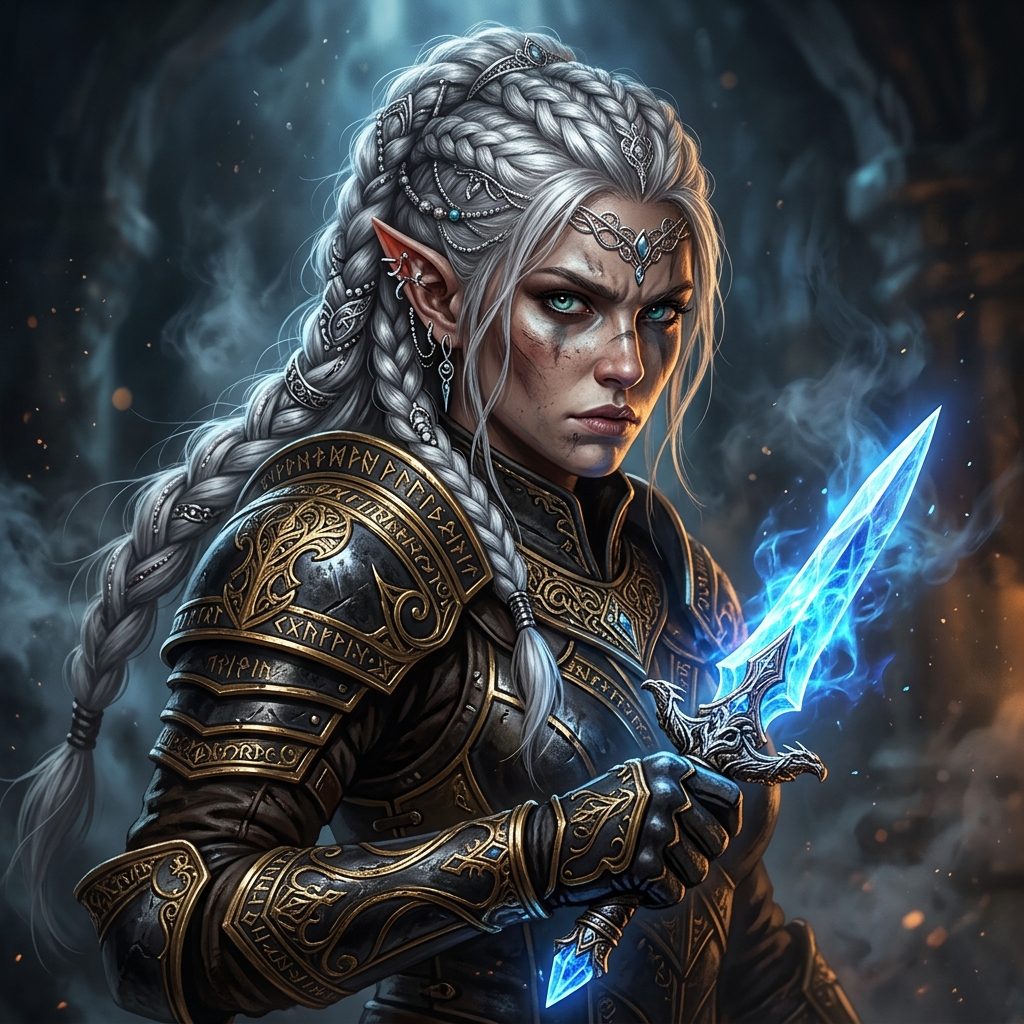 Fantasy Warrior Character Concept